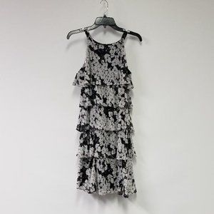 Scarlett Nite floral, flouncy and sparkly dress